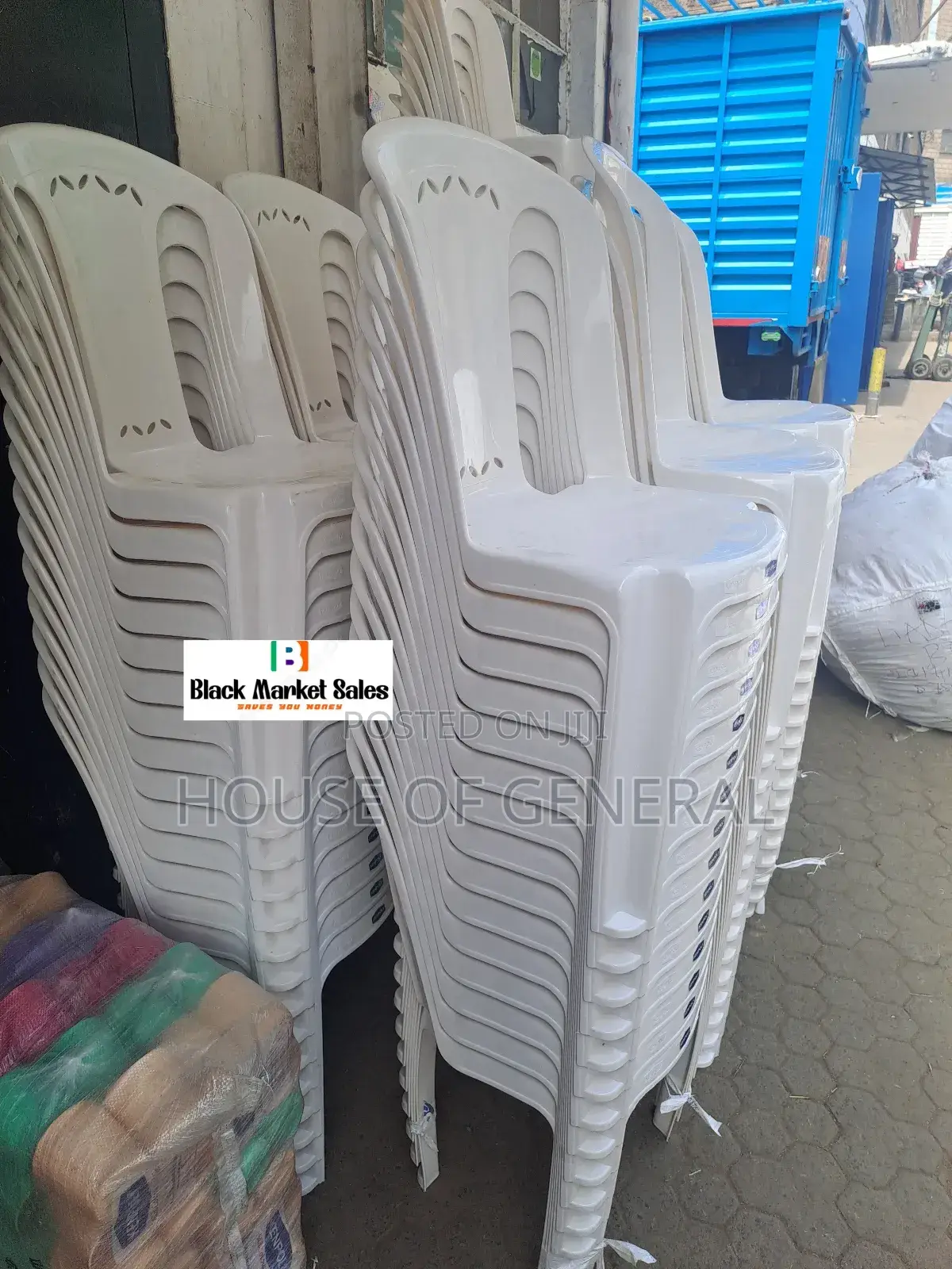 Kenpoly Armless Plastic Chair