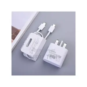 Samsung 25 W Fast Wall Charger USB-C to C Cable – Black