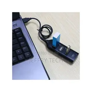 High Speed Universal USB 4 Port Hub With Cable Socket Patter