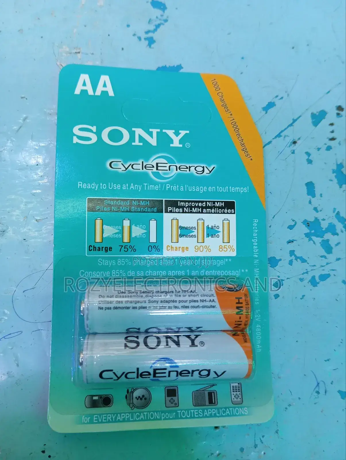 Sony Triple Aaa Battery