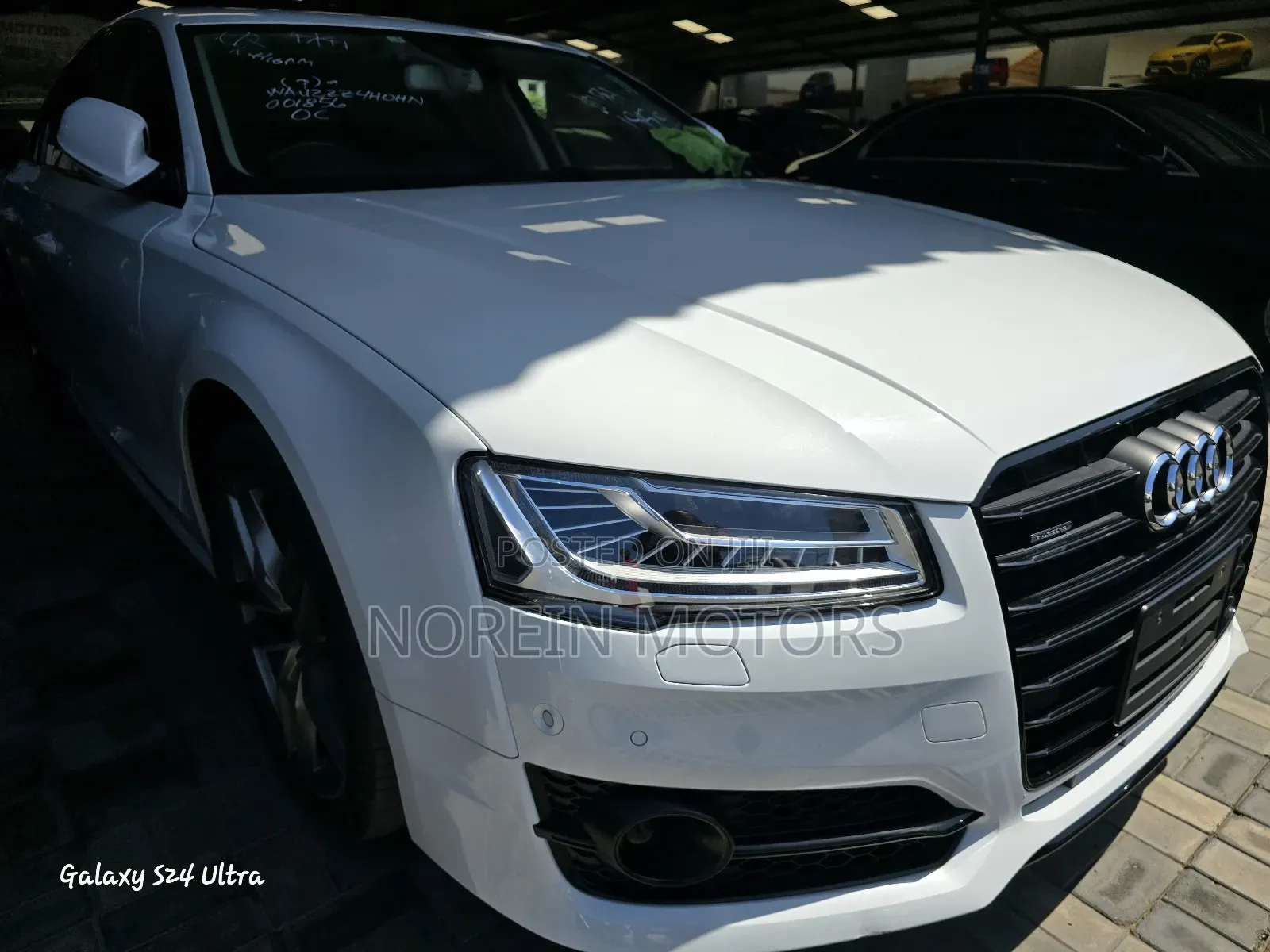 Audi A8 2018 White