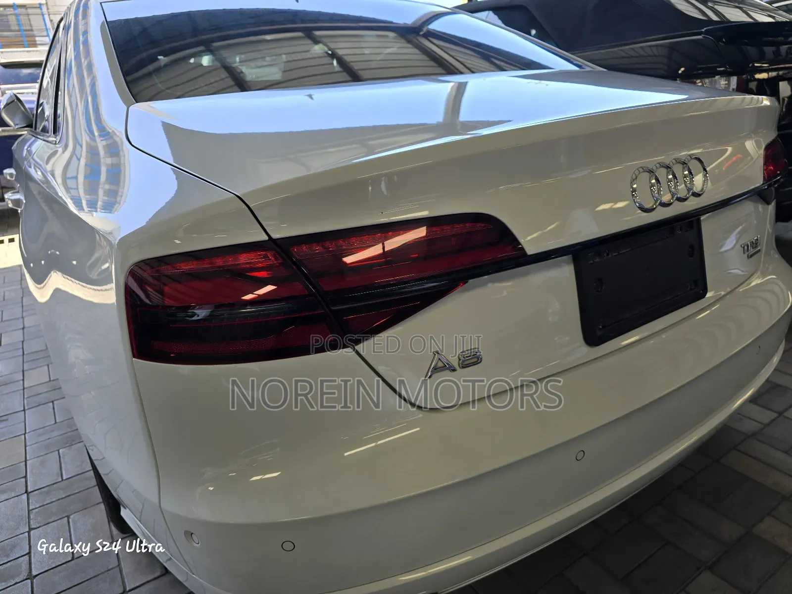 Audi A8 2018 White