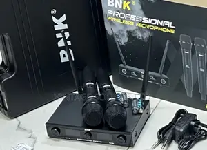 BNK Bk902 Uhf Dual 2 Channel Wireless Microphone