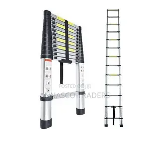4.1m Telescopic Aluminium Folding Step Ladder