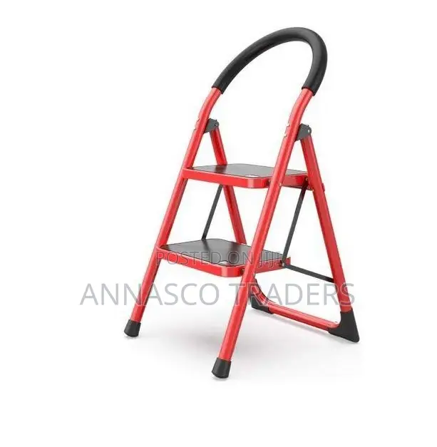 Steel Ladder Foldable 2 Steps Premium
