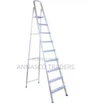 Strong 9 Step Aluminium Step Ladder