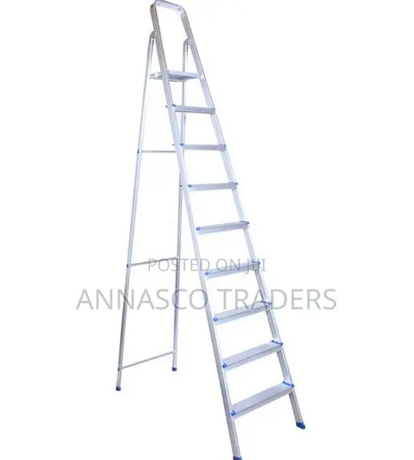 Strong 9 Step Aluminium Step Ladder