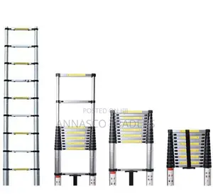 5M Portable Heavy Duty a Frame Telescopic Step Ladder