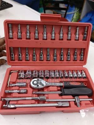46pcs Chrome Vanadium Socket Ratchet