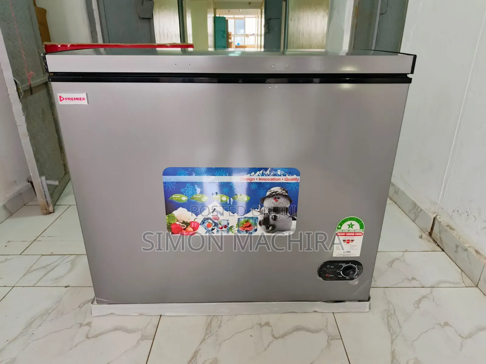 250L Freezer. Premier Chest Freezer