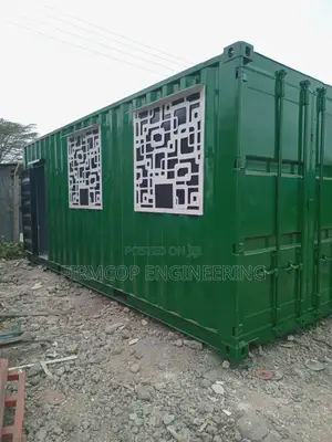 Container Shops With CNC Grill
