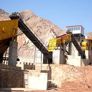 150t/H Stationary Basalt Gravel Aggregate Production Plant