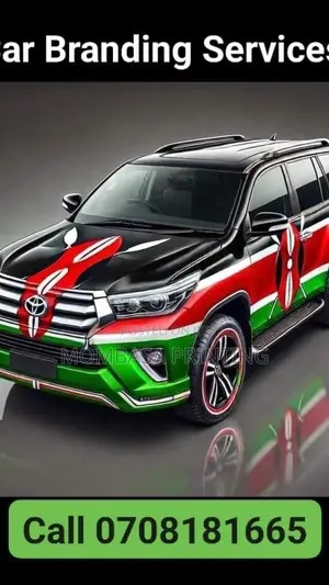 Mombasa Car Branding Wrapping Services