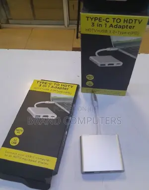 3 in 1 Type-C to HD HDMI USB 3.0 Hub USB-C Data Adapter