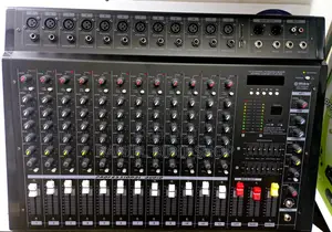 Max 12 Channel Powered Mixer Usb Mp3 Player