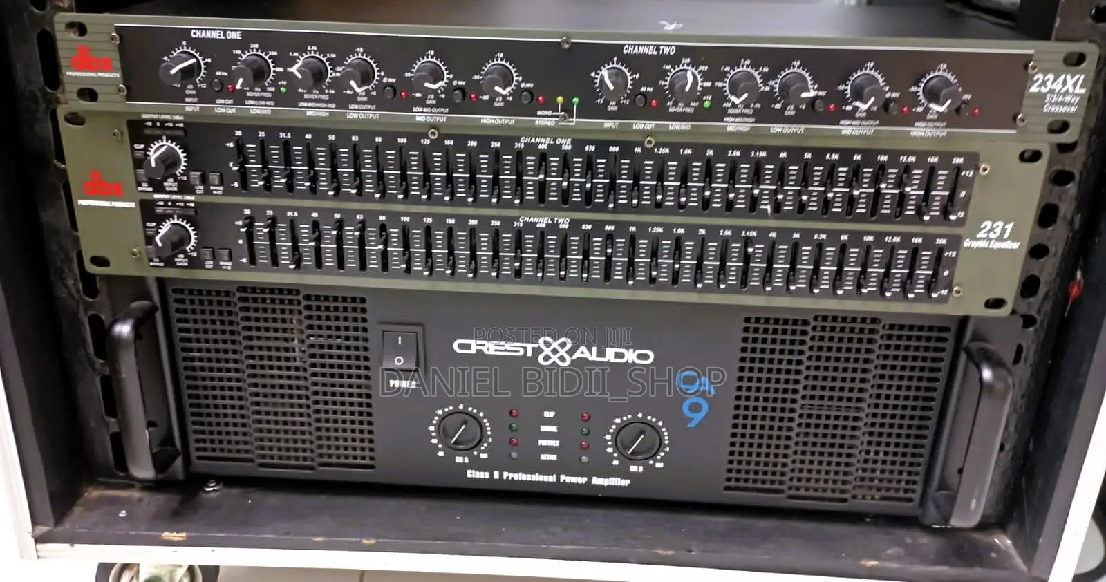 Full Set Crossover and Amplifier CA9