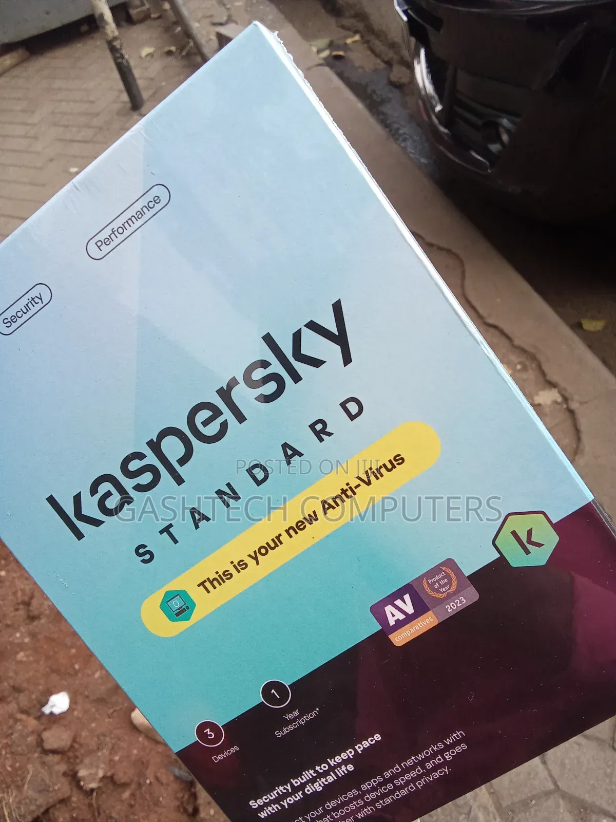 3 User Kasperskey Starndard Antivirus