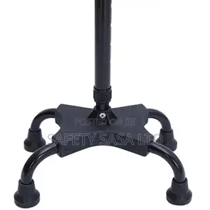 Quad Base Aluminium Walking Stick