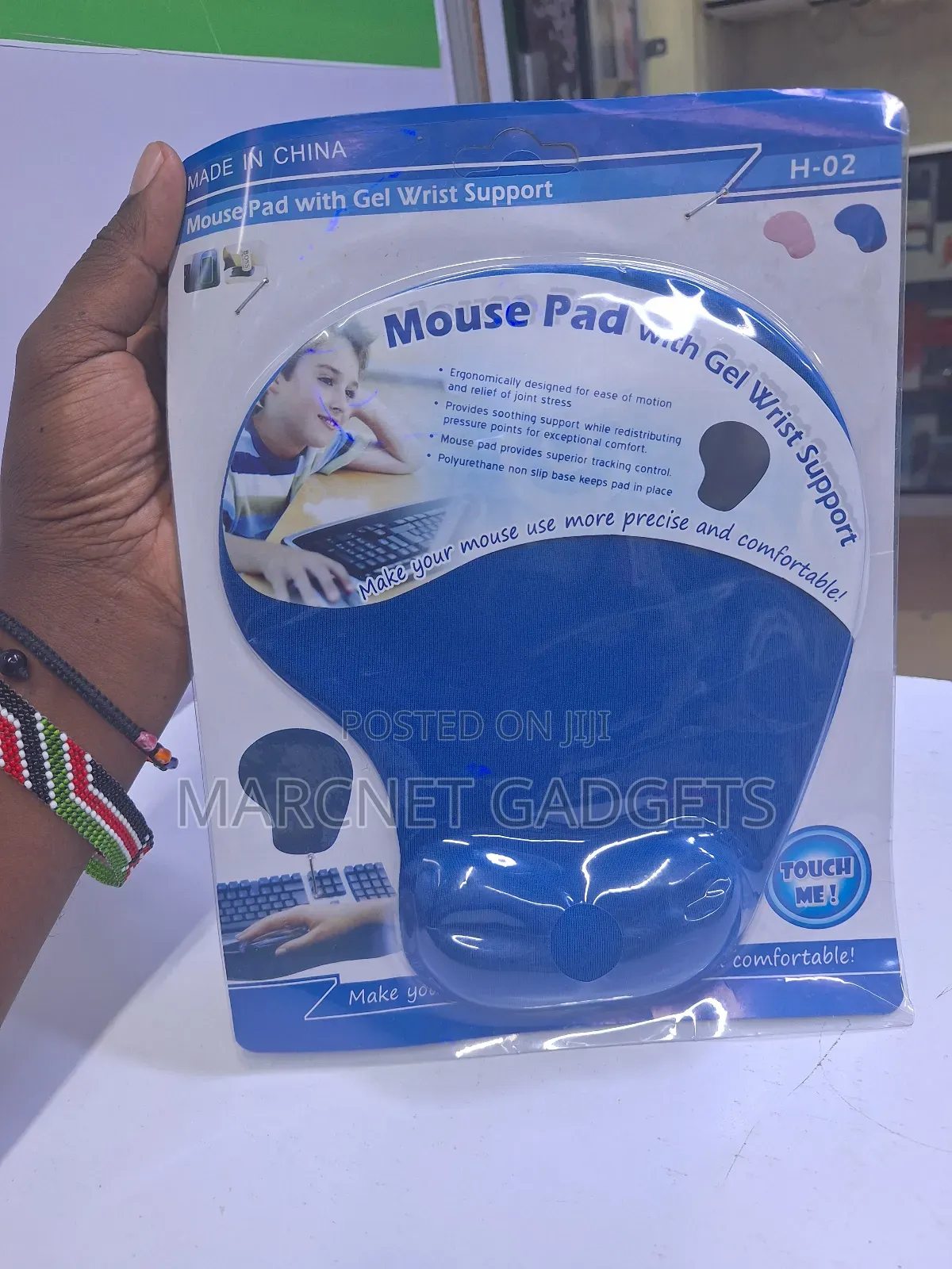 Gel Mousepad With Gel Wrist Support