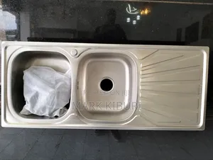 Double Bowl Single Drain Sink Heavy Gauge