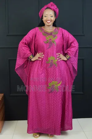 Deep Pink Africa Traditional Attire/Ruracio Dresses