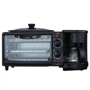 Sokany 3 In 1 Breakfast Maker ;Coffee Maker,Oven Toster ..