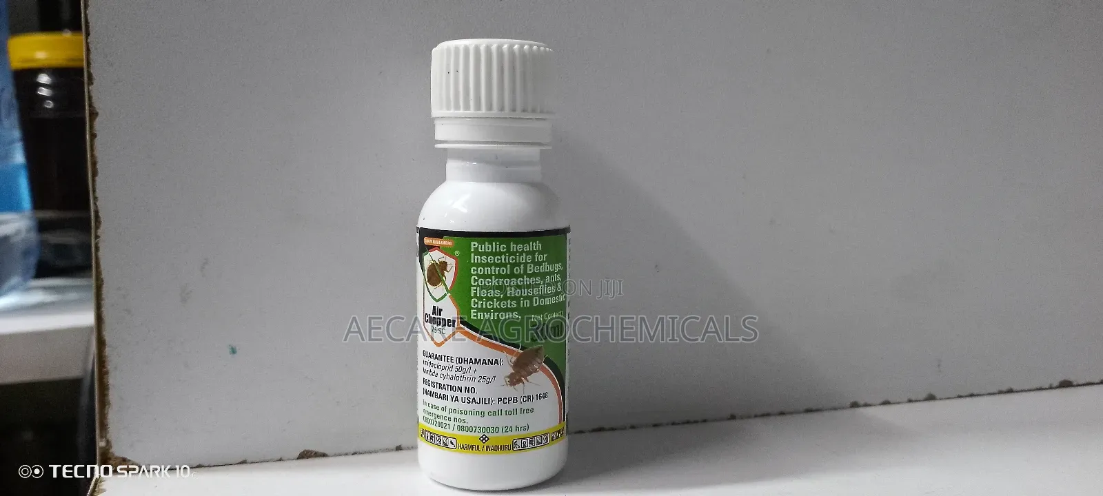 Air Chopper Bedbugs,Fleas Cockroach Insecticide 7.5sc 30ml
