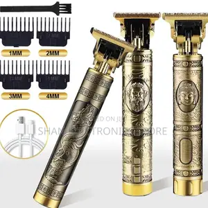 Hair and Beard Trimmer for Men Shaver, Hair Clippers, 4 Comb