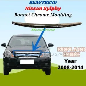 Nissan Bluebird Sylphy 2007-2013 Bonnet Chrome