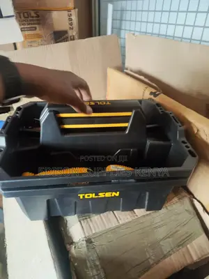 Tool Box Tolsen Toolbox Open Top Design Plastic Tool Box