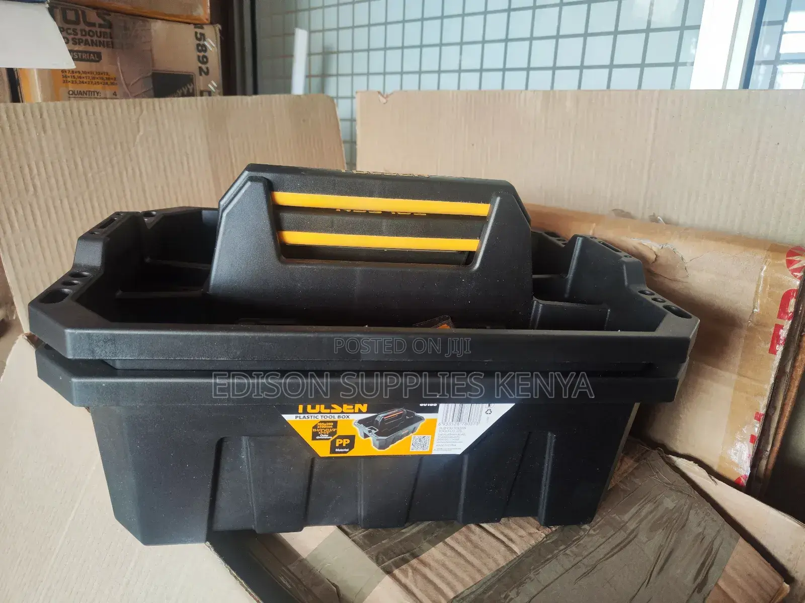 Tool Box Tolsen Toolbox Open Top Design Plastic Tool Box