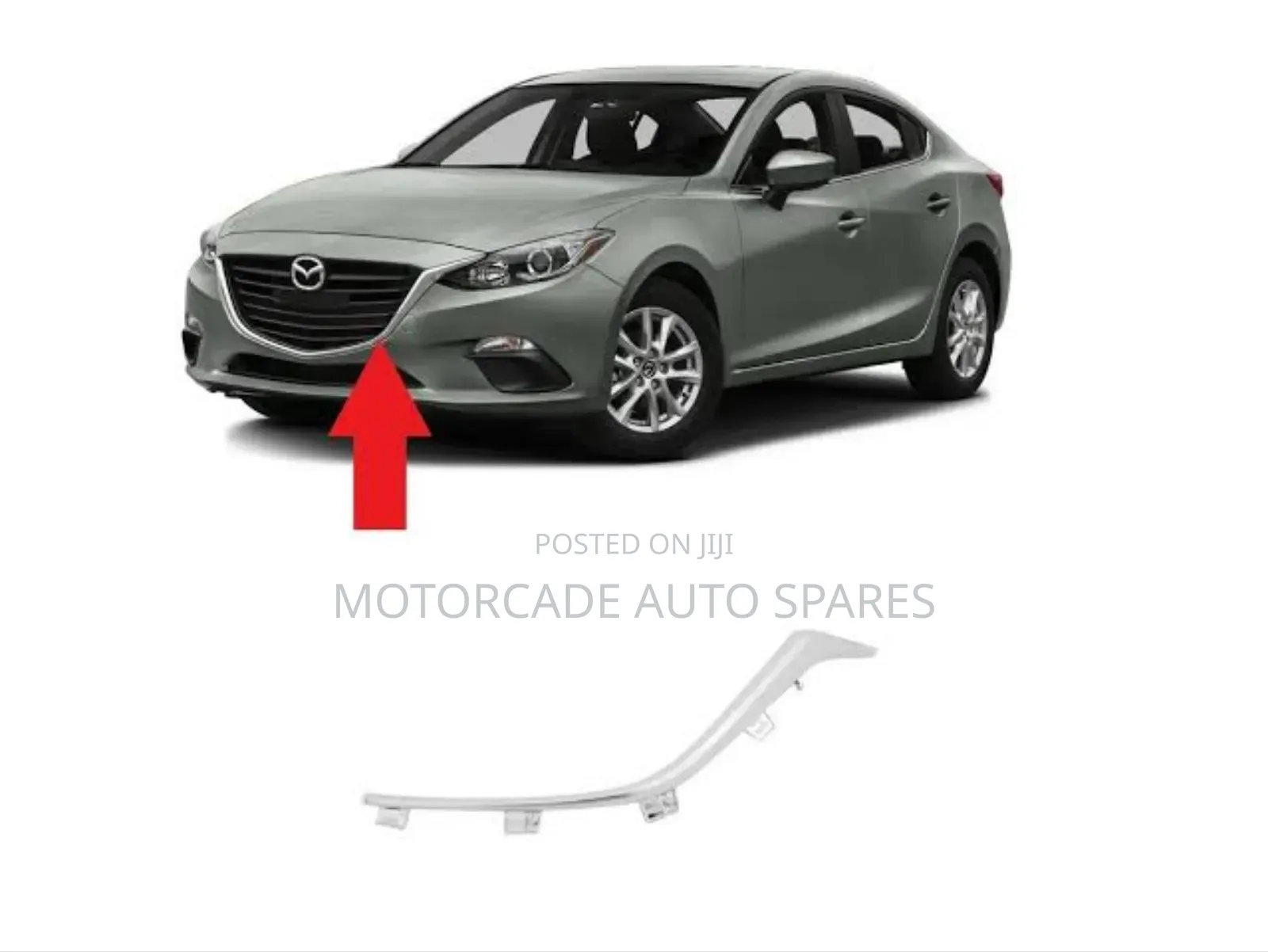 Mazda Axela 2014-2016 Grille Chrome
