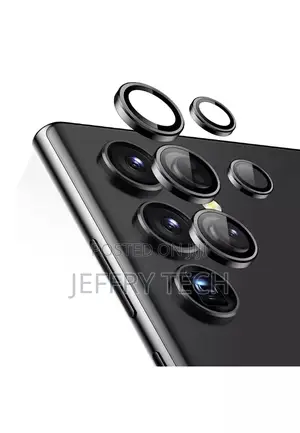 Samsung S24 Ultra Camera Lens Screen Protector (5 Pcs) (Blac
