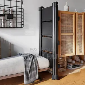 Black Sleek 4 Step Ladder