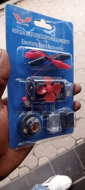 Electric Circuit Motor School Project