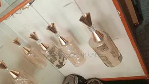 Chandelier Fixture Single Head Golden
