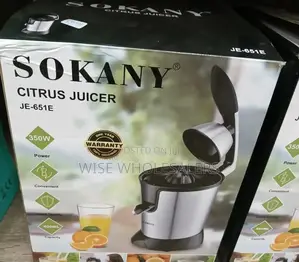 Sokany Quality Stainless Steel Citrus Juicer 400ml 350W √ 