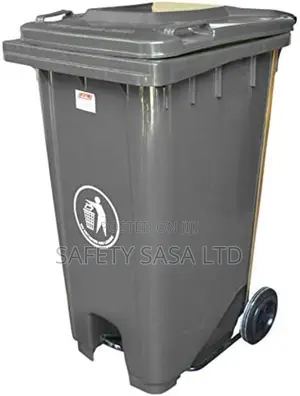 Brooks Waste Bin 240 Liters With Pedal Color Grey
