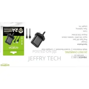 Oraimo OCW-U65S+L53 Efficient and Durable Charger - Black