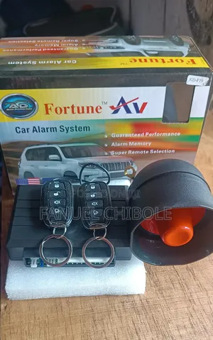 New Car Fortune Alarm System, Free Installation