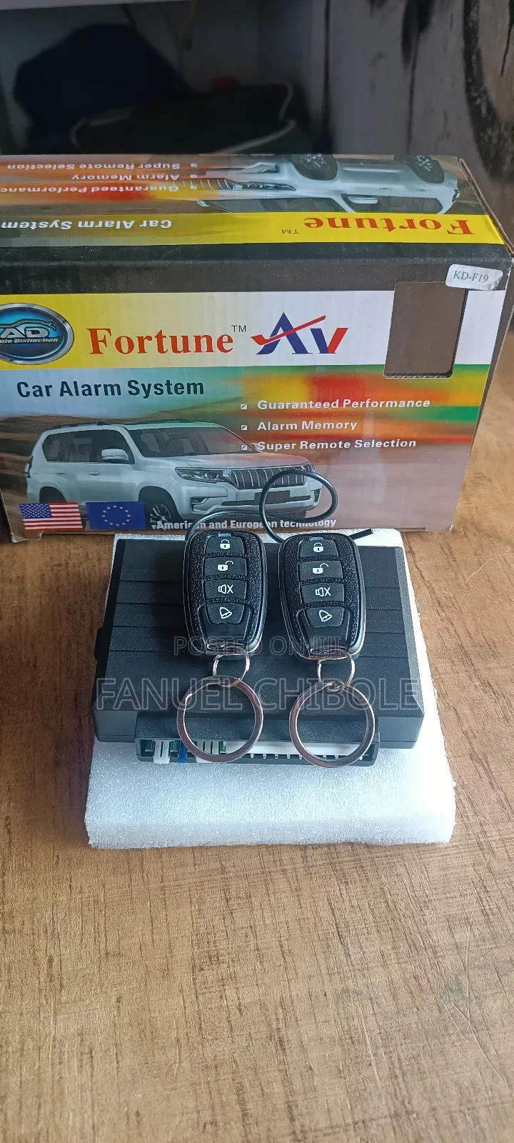 New Car Alarm System With Engine Cut Off