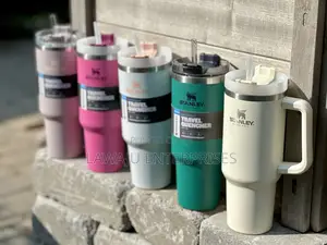 Grey Insulated Reusable Stanley Travel Mug