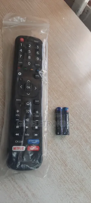 New Hisense Remote Control(Prime Video, Nexflix Youtube)