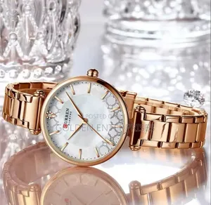 Rosegold Curren Classic Ladies Watch #9072
