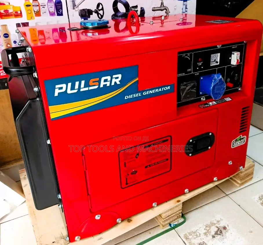 Pulsar 10kva Silent Diesel Generator + Free Ats Single Phase