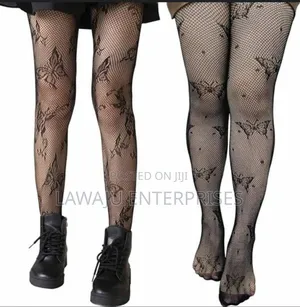 Patterned Fishnet Stockings