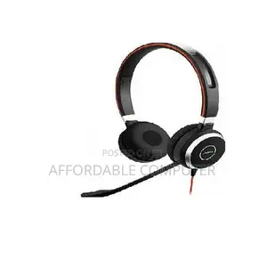 Jabra Evolve 40 Black, Red Wired USB a on Ear Headset