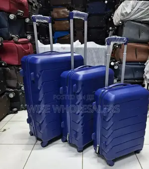 3 In 1 Fibre Laxurious Suitcase Briefcase Travel Bag"