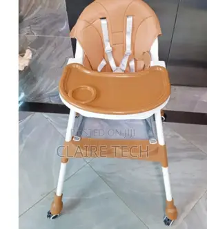 Peekaboo Premium 2 in 1 Comfy High Chair Beige Sand