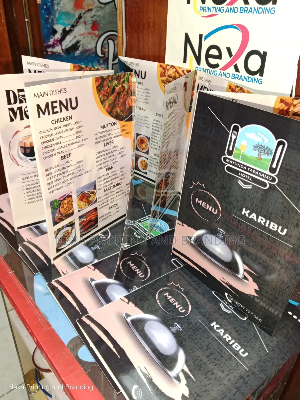 Excellent Food Menu